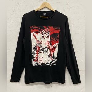 Bad Habits Welcome To Heartbreaking Anime Long Sleeve Shirt, Size M